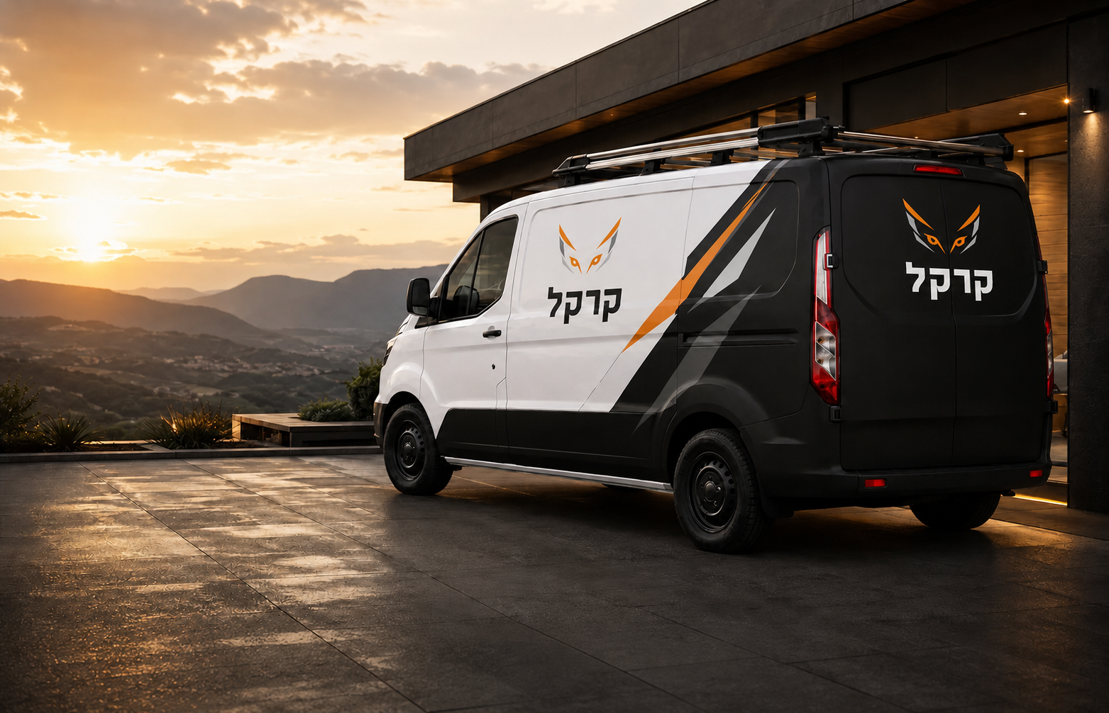 רכב שירות ממותג של קרקל